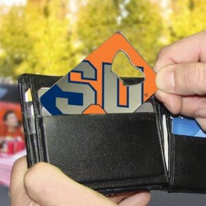 Syracuse Orange Credit Card Style Bottle Opener - 2 x 3.25